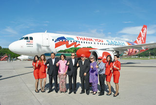 AirAsia unveils 'Thank You Sabah' livery